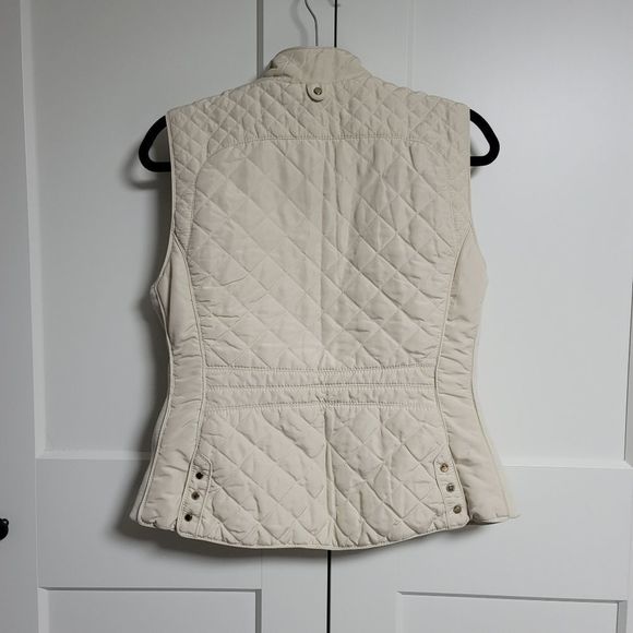 Zara women quilted puffer vest large - Picture 7 of 13